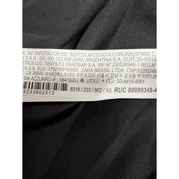 ZARA Blogger-Favorite Faux Fur Cropped Jacket Gray Hook & Eye XS 6318/261 - Picture 11 of 12